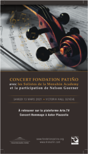 Lire la suite à propos de l’article Concert Fondation Patino, 13 mars 2021