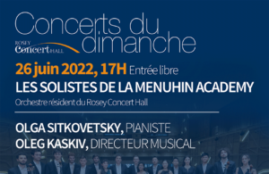 Concert du dimanche, 26 juin 2022
