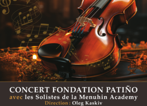 Lire la suite à propos de l’article Concert Fondation Patiño avec les Solistes de la Menuhin Academy, 8 mars 2024